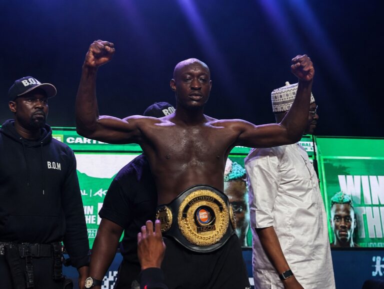 Carter Efe Defeats Speed Darlington to Retain Celebrity Boxing Title